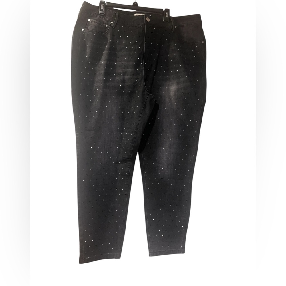 NEW RM Rebecca Minkoff  Sparkle Stretch Jeans